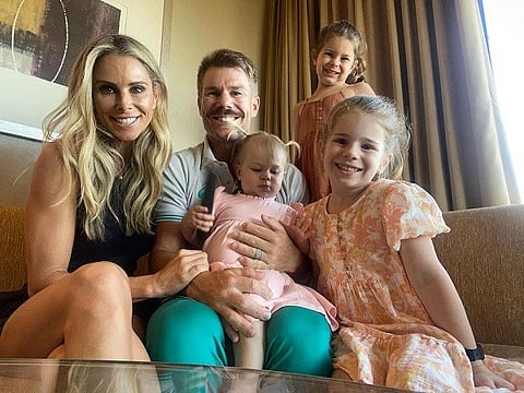 david warner family for web