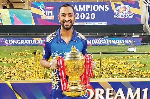 krunal pandya web