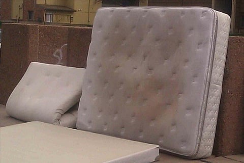 old mattress