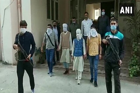 suspected terrorist arrested in delhi