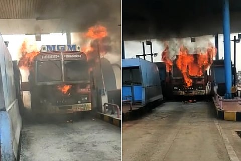 truck fire
