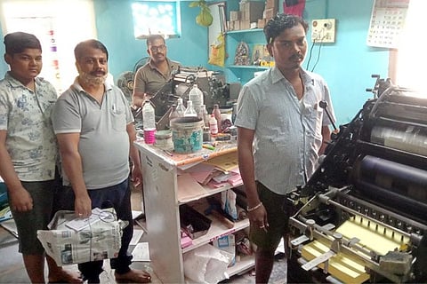 21122020 Kottur GP Election Printing press