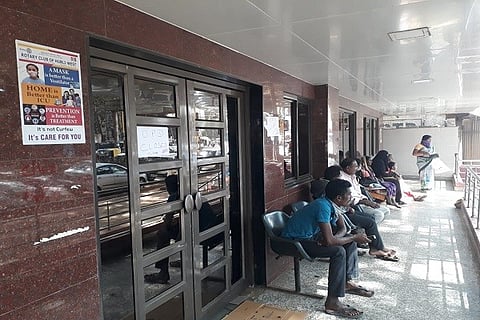 Hubballi Pvt Hospital OPD Bandh