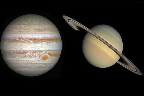 Jupiter-Saturn-Planet