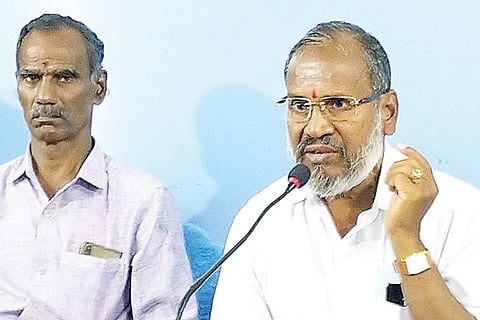 K Shanthappa District President of Backward Castes Federation