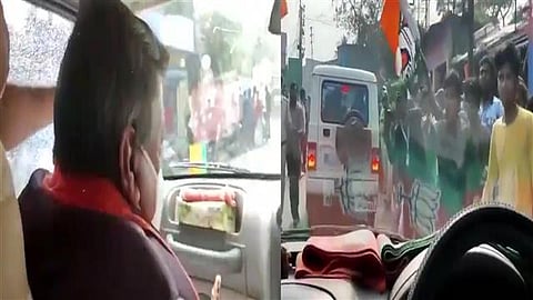Nadda's convoy attacked in Bengal