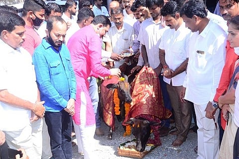 Nalin kumar Kateel GouPooja