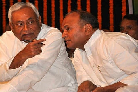 Nitish kumar And RCP Singh