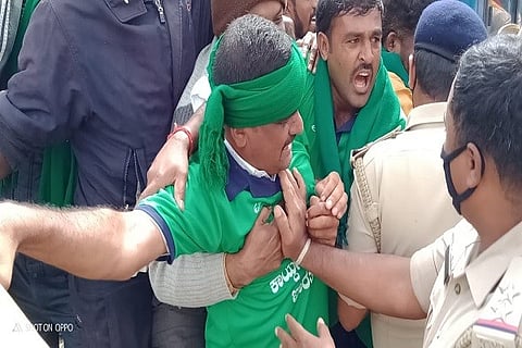 Protest in Kolara