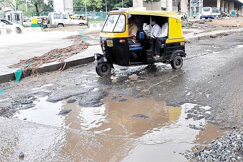 Road pit
