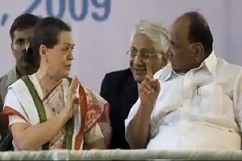 Sonia Gandhi Sharda Pawar