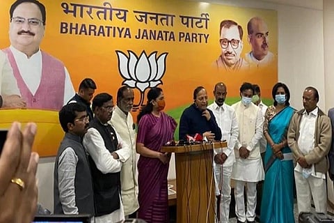 Vijayashanti Joined bjp