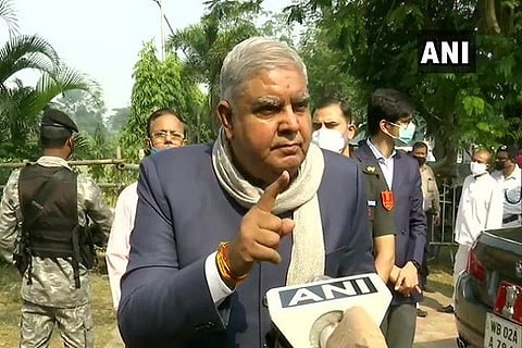 West Bengal Governor Jagdeep Dhankhar
