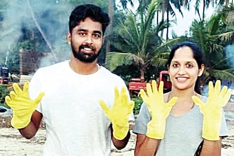 beach clean
