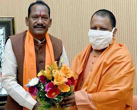 chouhan met yogi