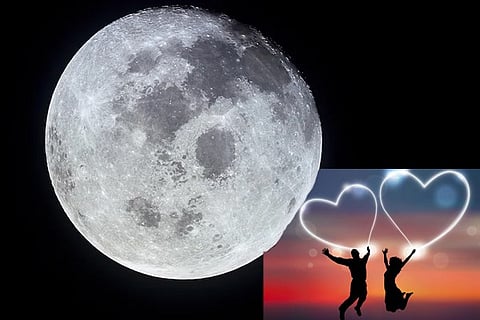 land on Moon for wife