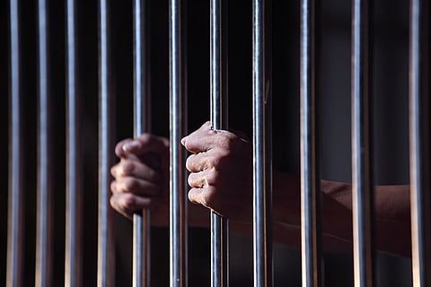 53956782 - prisoner in jail