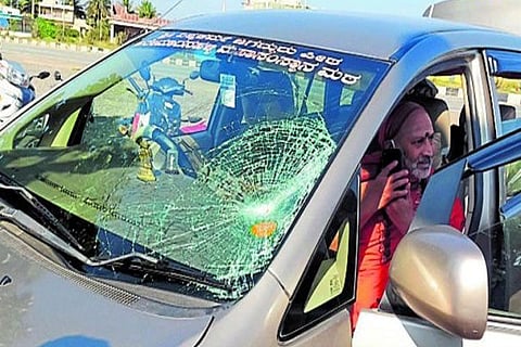 swamiji car accident