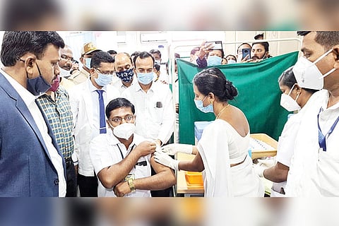 160121 Raichur Corona Vaccine