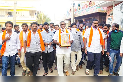 17012021 Bellary fund raising-MLA G Somashekhar Reddy