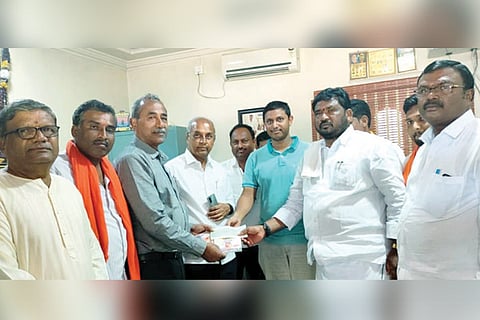 19012021 Karatagi Ram Mandir fund collect