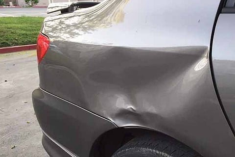 Car dent