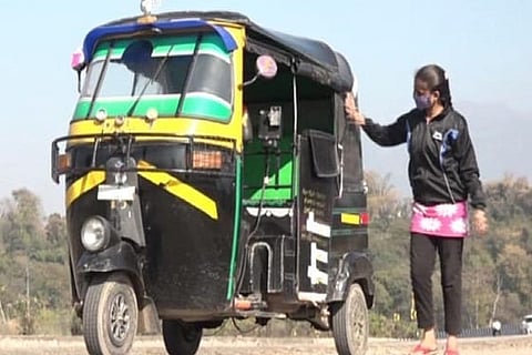 Female Auto Driver
