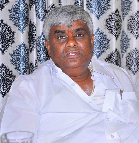 H.D. REVANNA-press meet