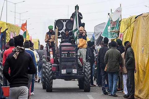 farmer protest