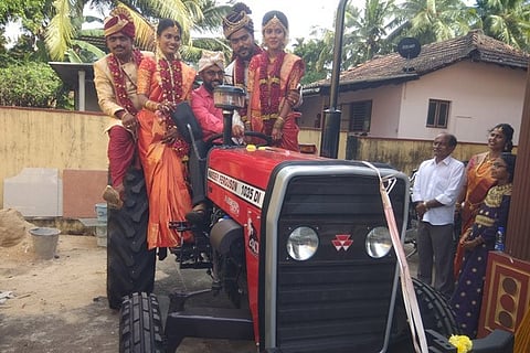 marriage-tractor