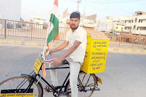 09022021 HB Halli Cycle Jatha