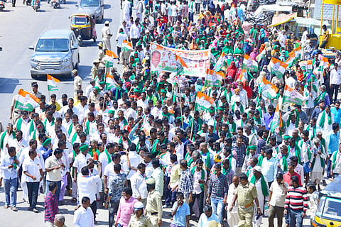 14022021 Koppal Congress protest