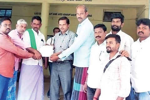 Hadagali Farmers Appea for Electrict