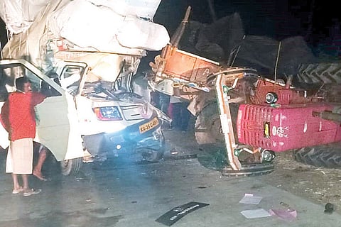Harapanahalli Accident 3 death