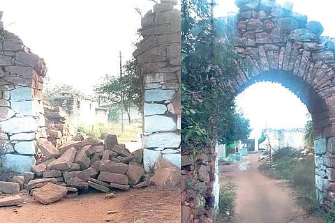 Kanakagiri Historical Damage