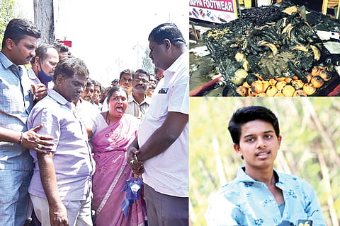 Koppal Froot Stall Fire