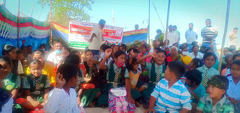 NH.Planing Officer Visit to Halepalya (2)