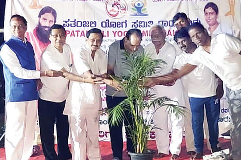 Raichur Yoga Pranayama Start