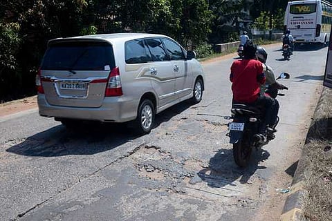 Road damage