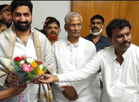 Sanjay Jagirdar meet Srimant Patil & Joylus Desoza