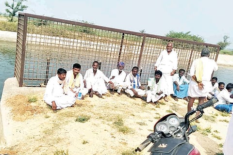 Sindhanuru 36th Canal Farmers Protest