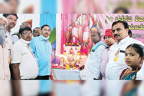 Siraguppa Shivaji Maharaj Jayanti
