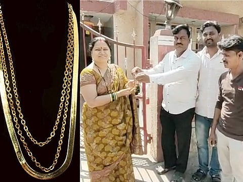 gold chain missing