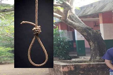 hanging