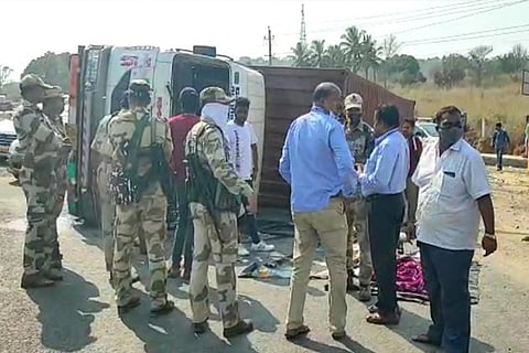 rbi money van accident