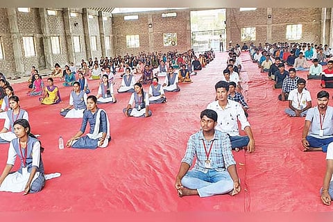 05032021 Sindhanoor Yoga shibira