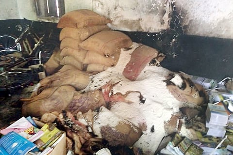 13032021 Devadurga School fire