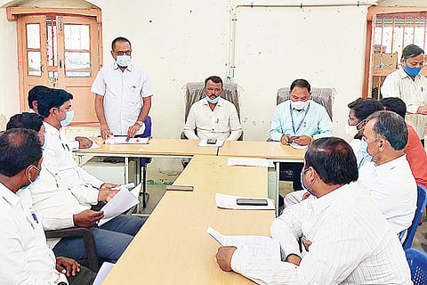 Devadurga Corona Awarness Meeting