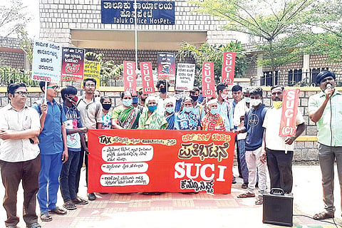 Hospet SUCI (C) Protest