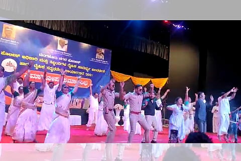 Police dance